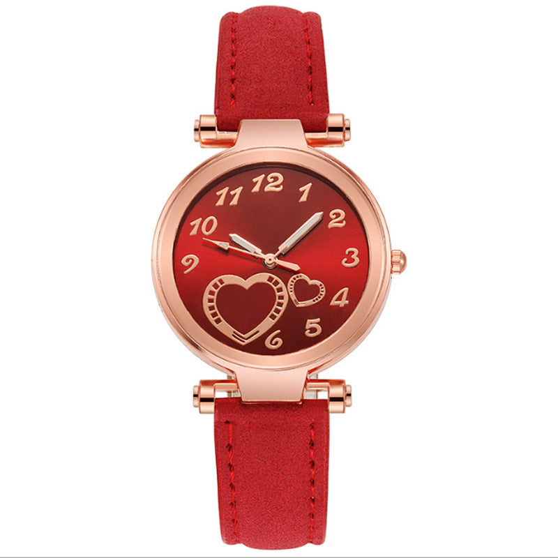 Retro Round Dial Watch - Rose Gold Clasp The Max Mall