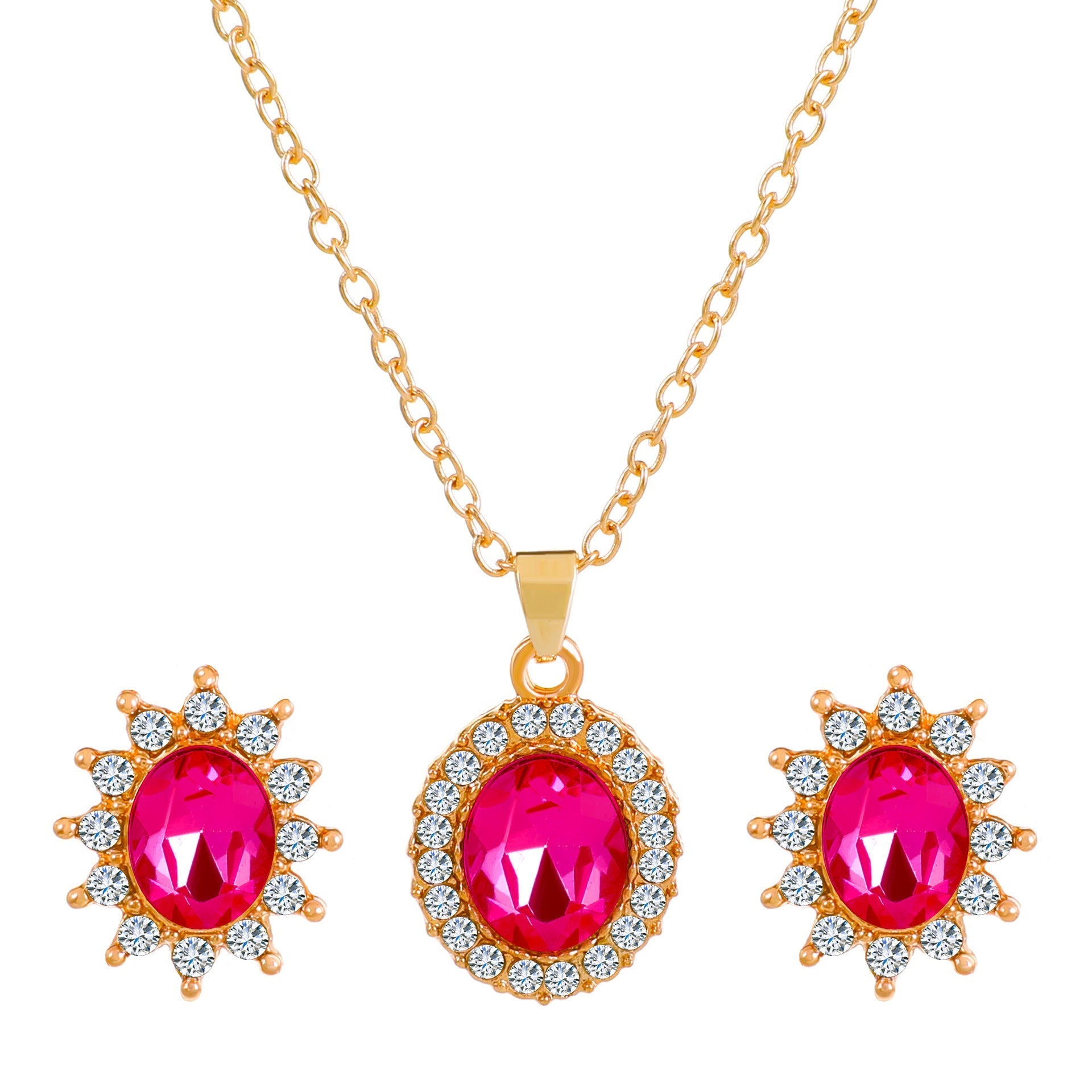 Sunflower Jewelry Set - Rose Gold Plated The Max Mall