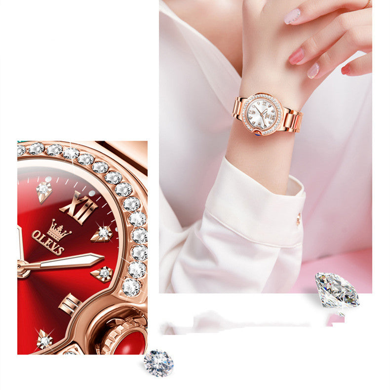 Waterproof Rose Gold Women's Watch The Max Mall