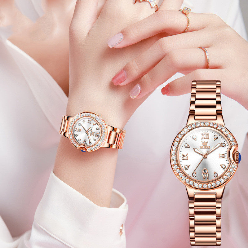 Waterproof Rose Gold Women's Watch The Max Mall