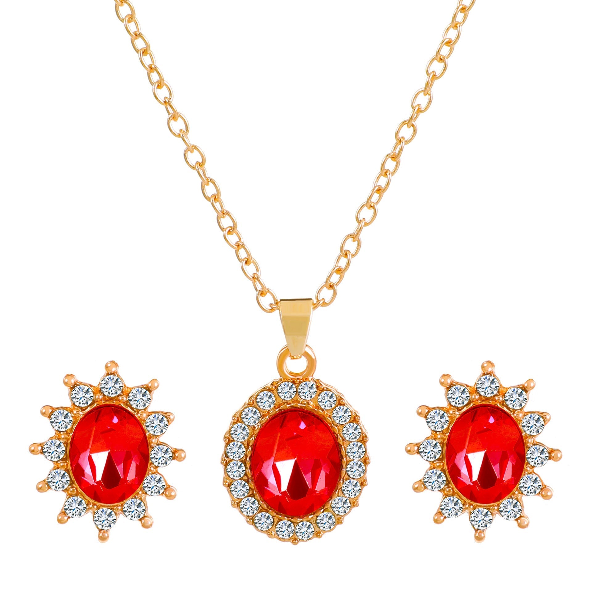 Sunflower Jewelry Set - Rose Gold Plated The Max Mall
