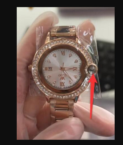 Waterproof Rose Gold Women's Watch The Max Mall