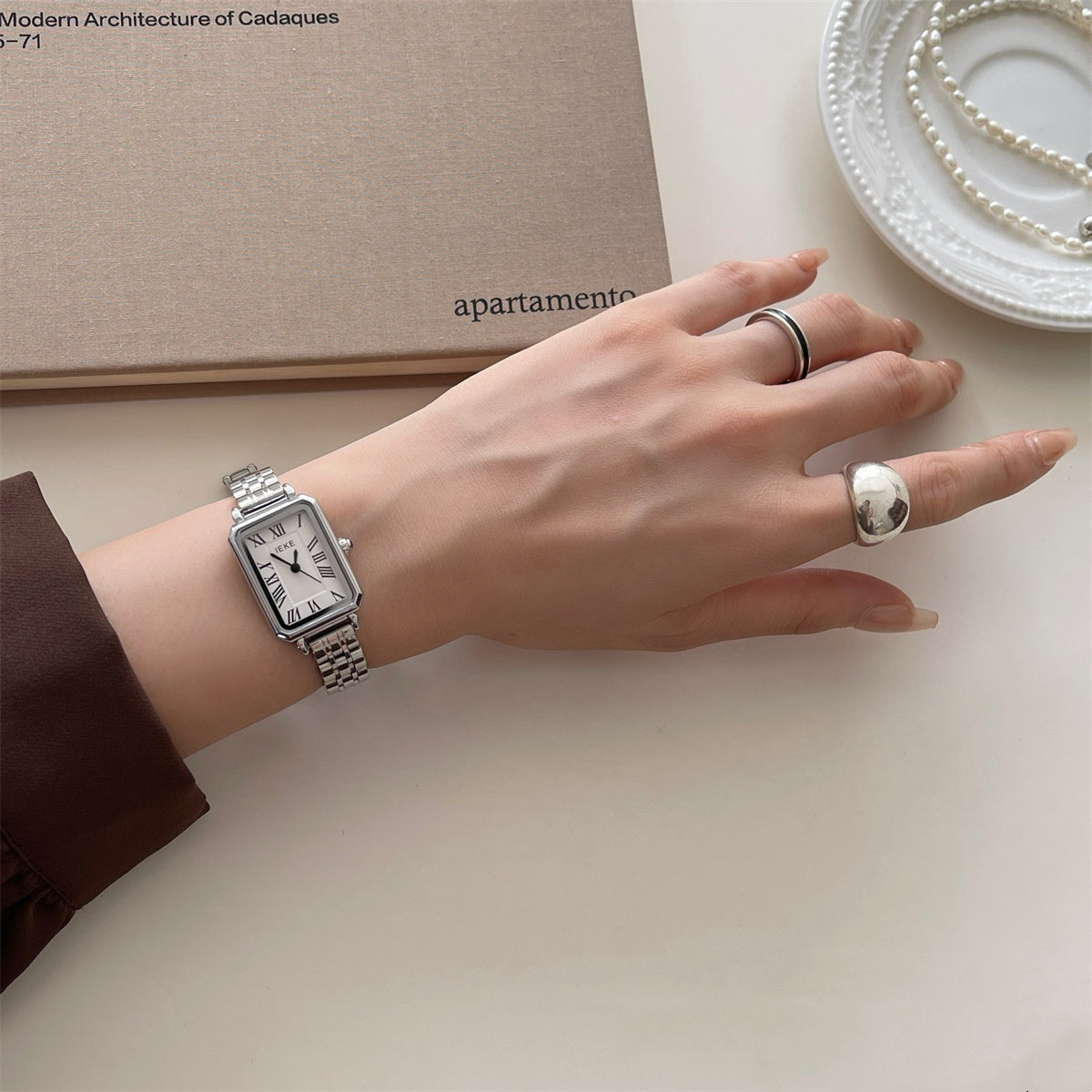 Stainless Steel Butterfly Buckle Watch The Max Mall