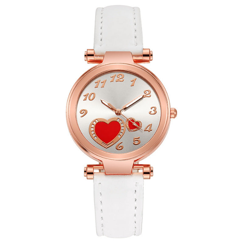 Retro Round Dial Watch - Rose Gold Clasp The Max Mall