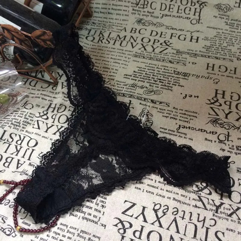 rumila Women's Bamboo Fiber Cotton Modal Briefs - Low-Rise Lace Bow Panties