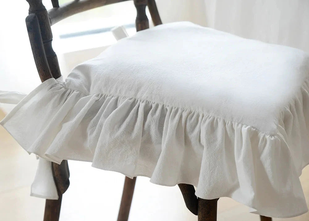 Cotton Chair Cushion Covers - 2PCS Set The Max Mall