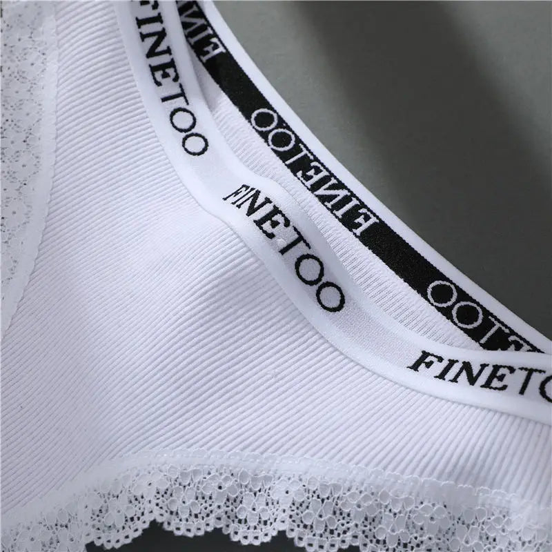 finetoo Women's Cotton G-String Panties - Low-Rise Thong Underwear M-2XL