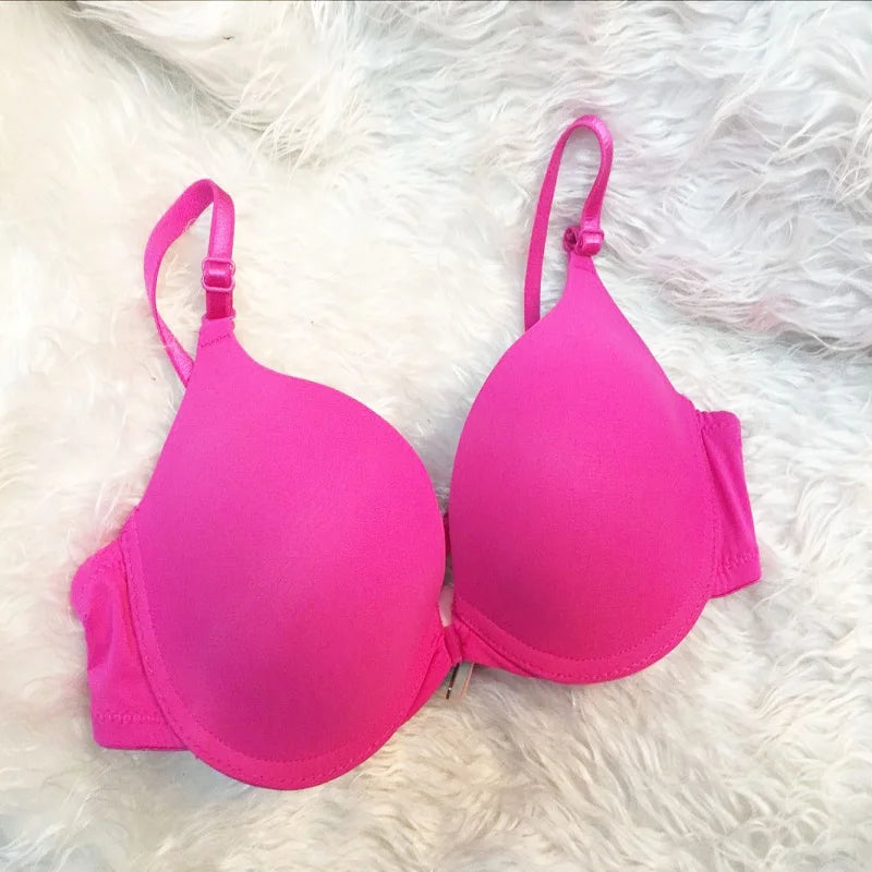 Push-Up Bra with Front Closure