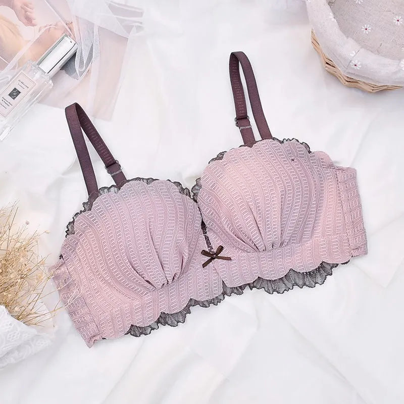 YSANSCA Push Up Lace Bra - Wire Free