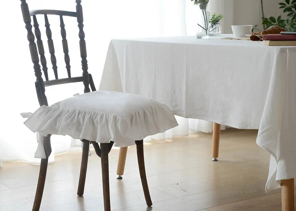 Cotton Chair Cushion Covers - 2PCS Set The Max Mall