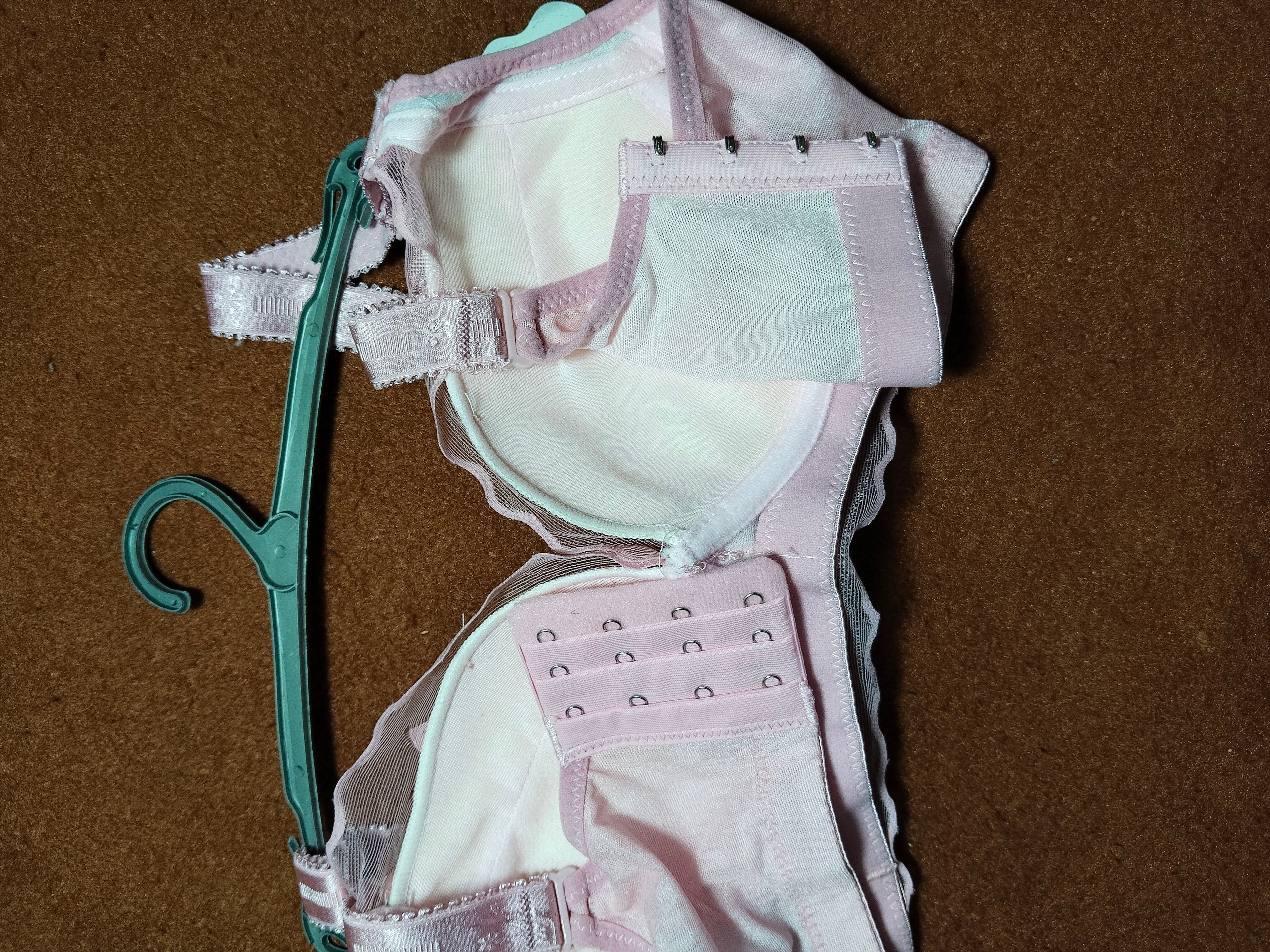 Women's Plus Size Wire Free Push Up Bra - Seamless Full Coverage Gathered Brassiere 36-44 B/C Cup