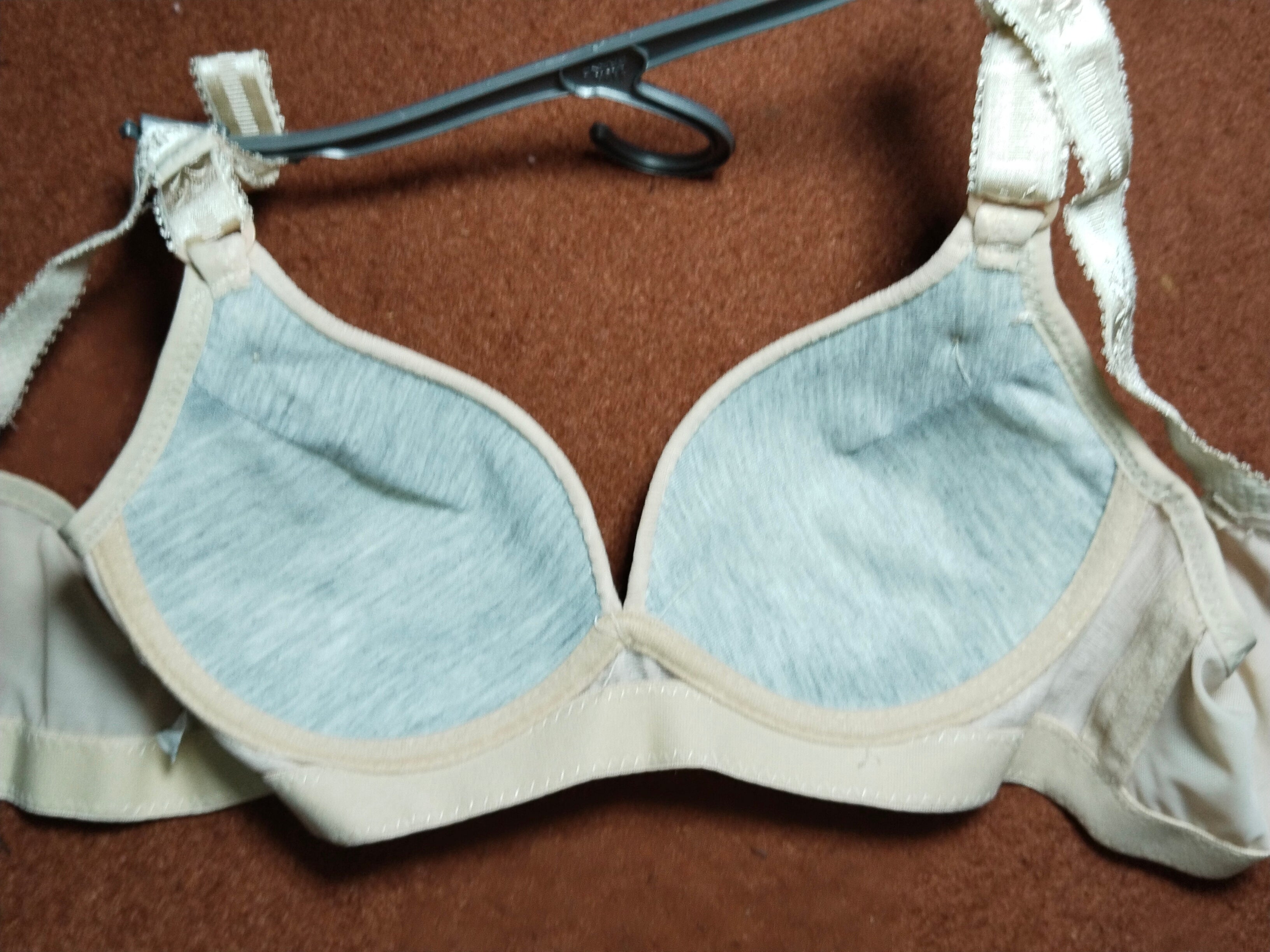 Women's Plus Size Wire Free Push Up Bra - Seamless Full Coverage Gathered Brassiere 36-44 B/C Cup