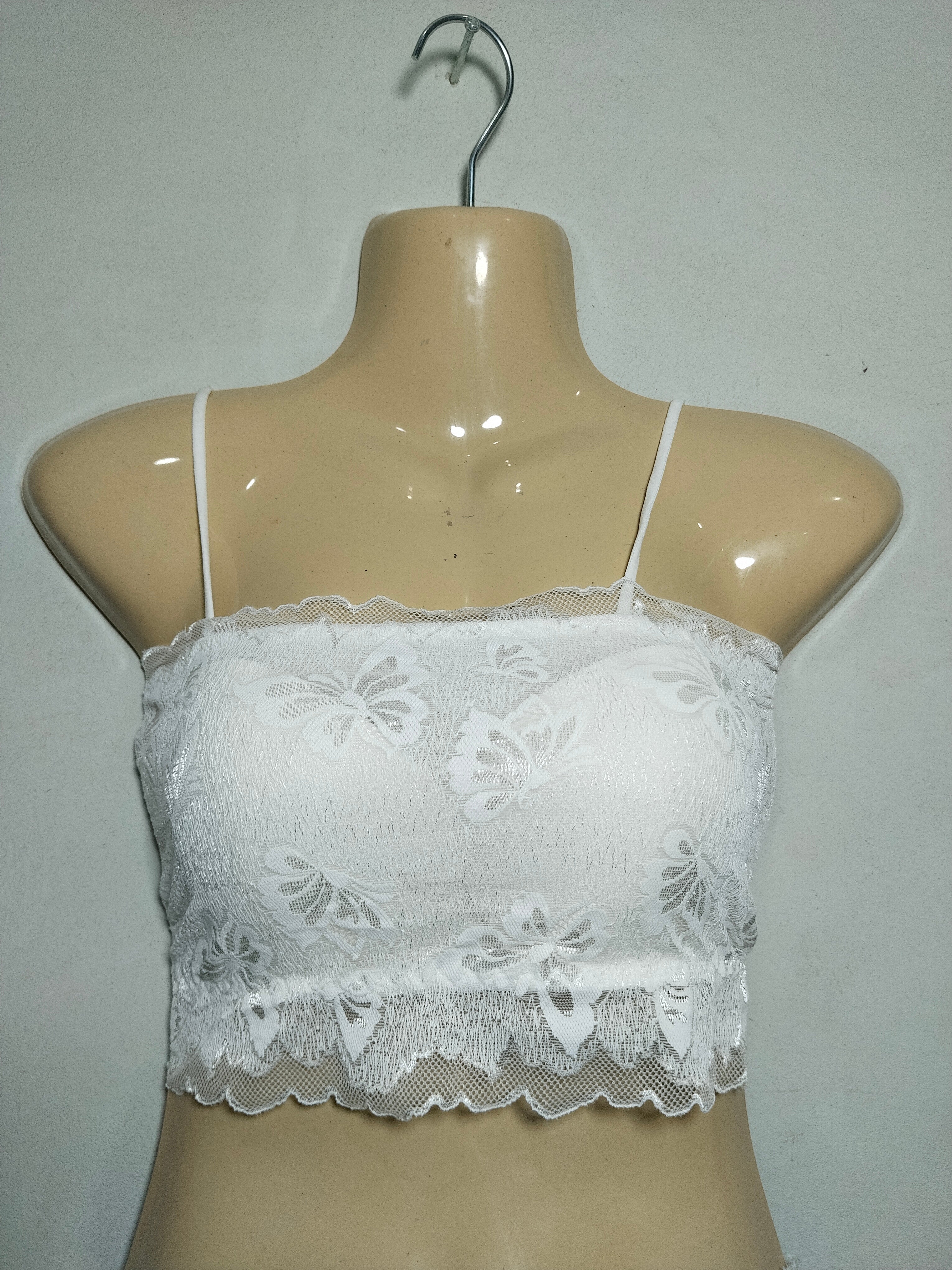 Women's Backless Tank Top - Pure Desire Slim Fit Bustier Base Layer for Ages 18-24