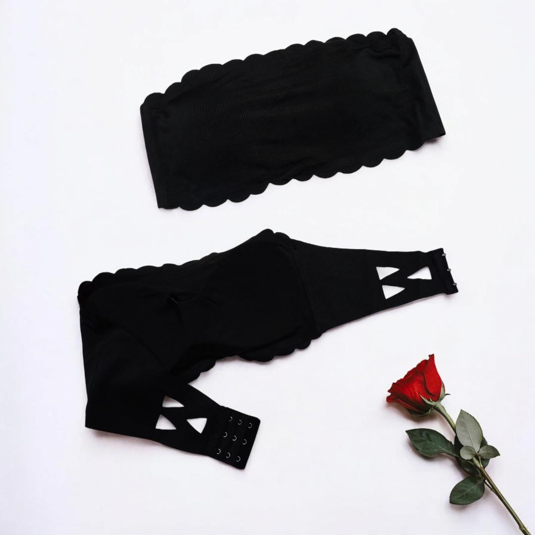 Multicolor Padded Strapless Bra - Malai Fabric A Cup The Max Mall