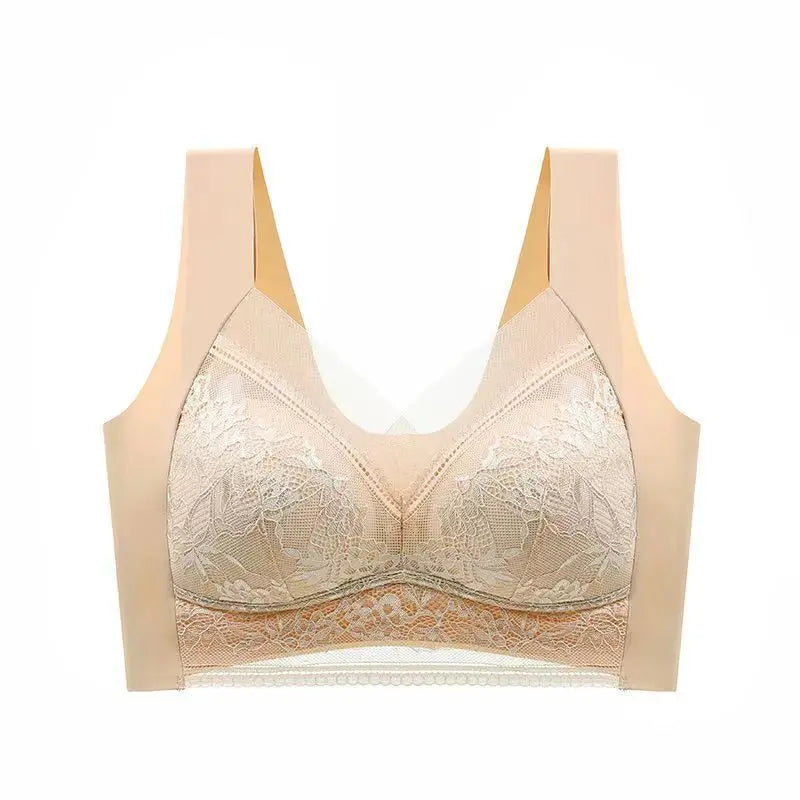 Womens Lace Bra Perspective Bralette Push Up