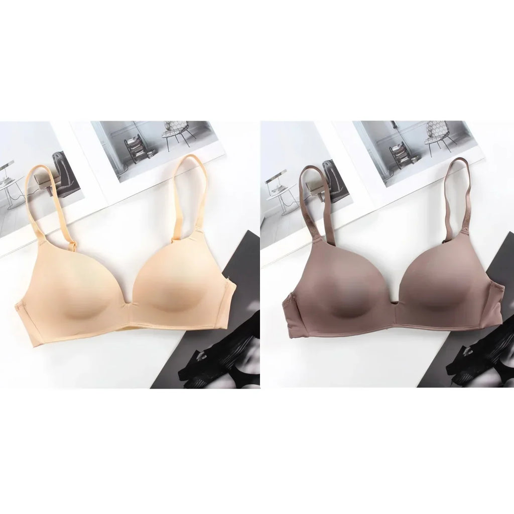 Seamless Push Up Padded Bra