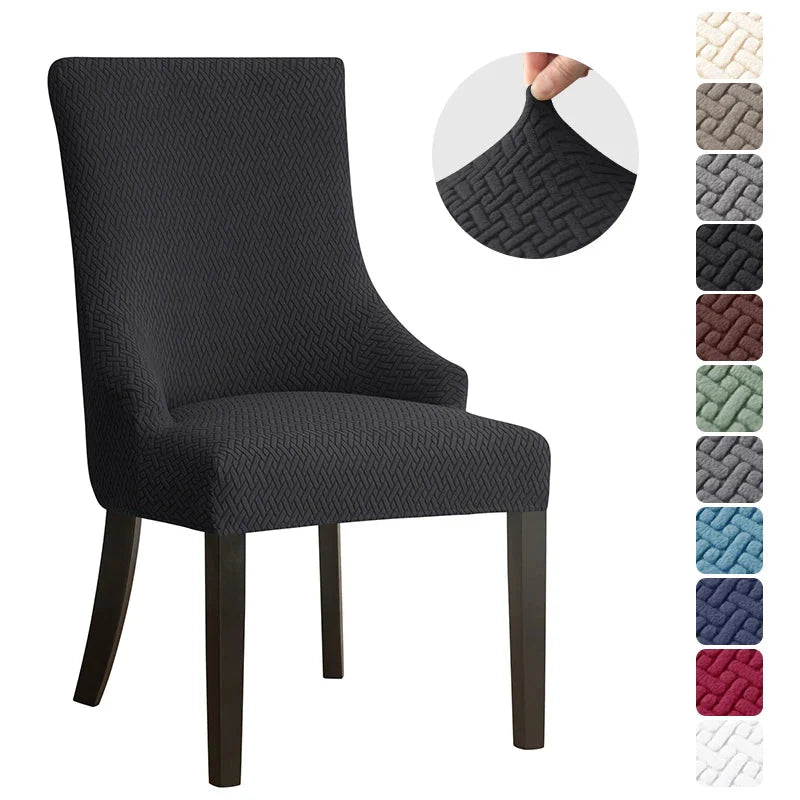 Yupartex Stretch Chair Cover - Jacquard Spandex Slipcover The Max Mall