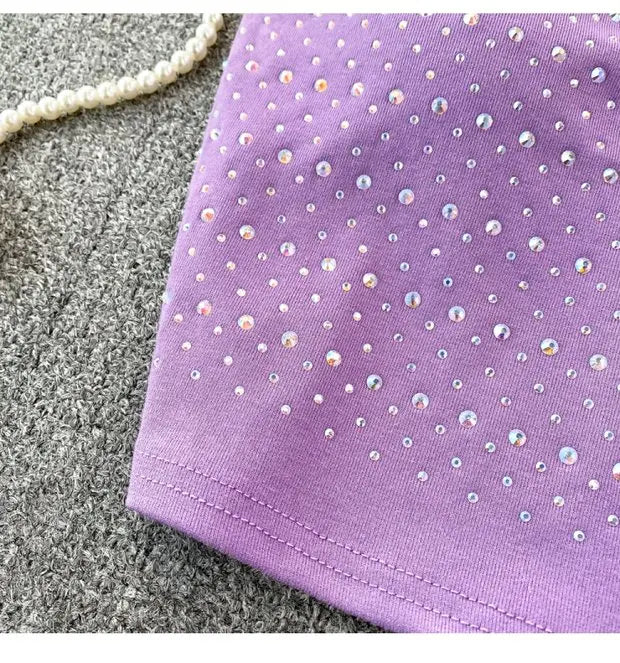 Women's Backless Tank Top - Pure Desire Slim Fit Bustier Base Layer for Ages 18-24