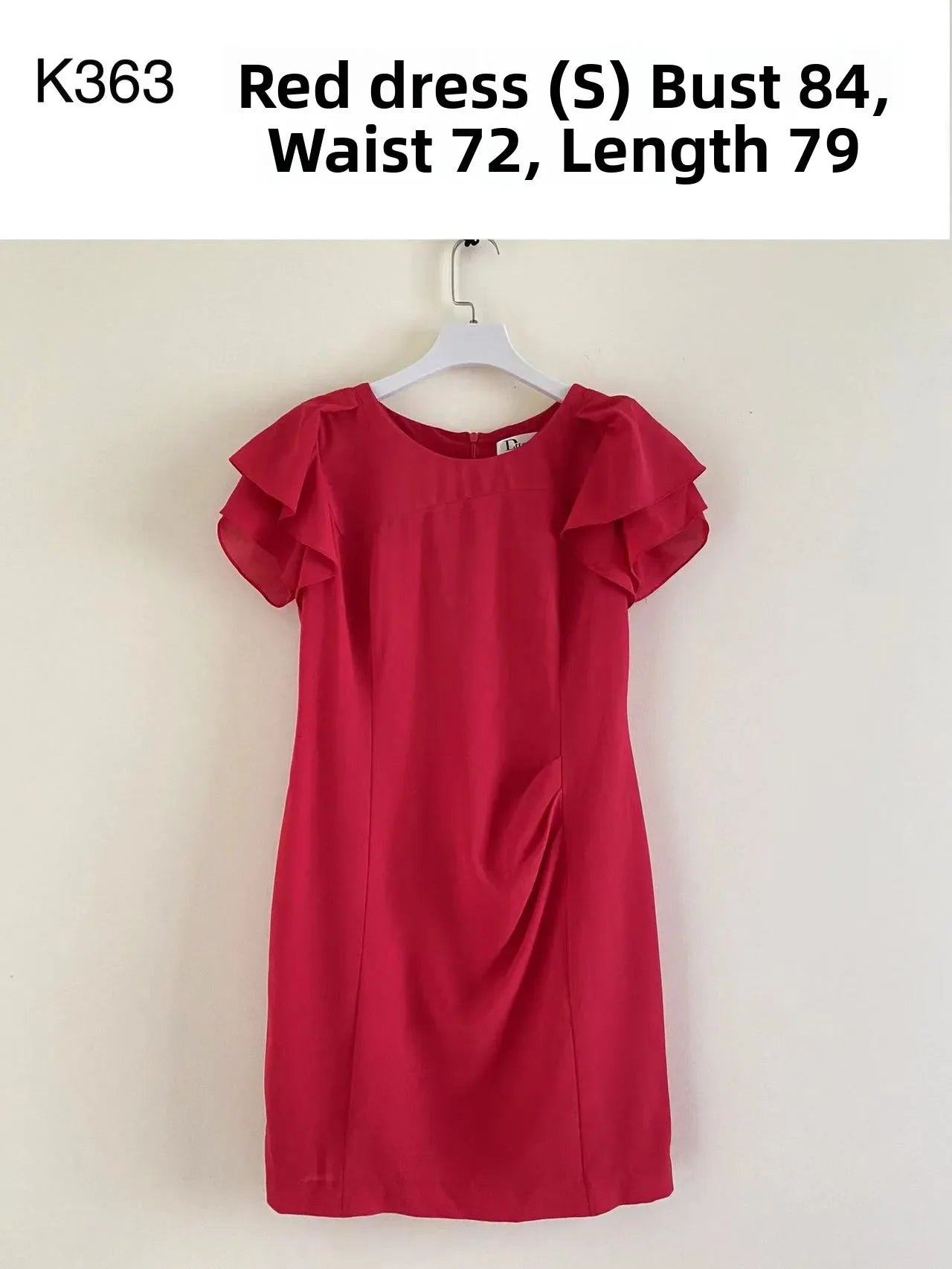 Summer A-Line V-Neck Dress with Irregular Hem
