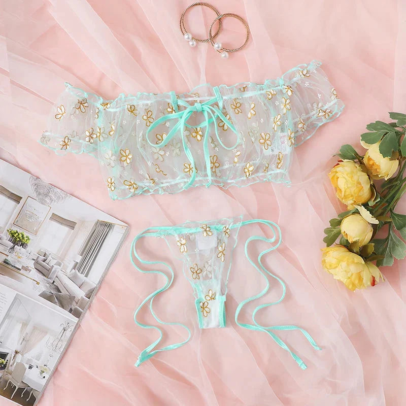 Ultra Transparent Sensual Bra And Underwear Setsv The Max Mall