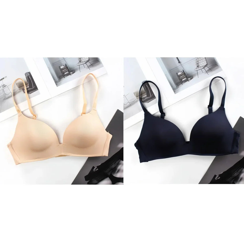 Seamless Push Up Padded Bra