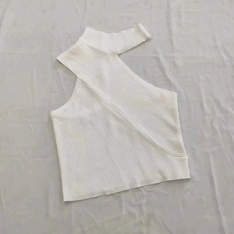 Heliar Sexy Tank Top - Hollow Out Design Heliar