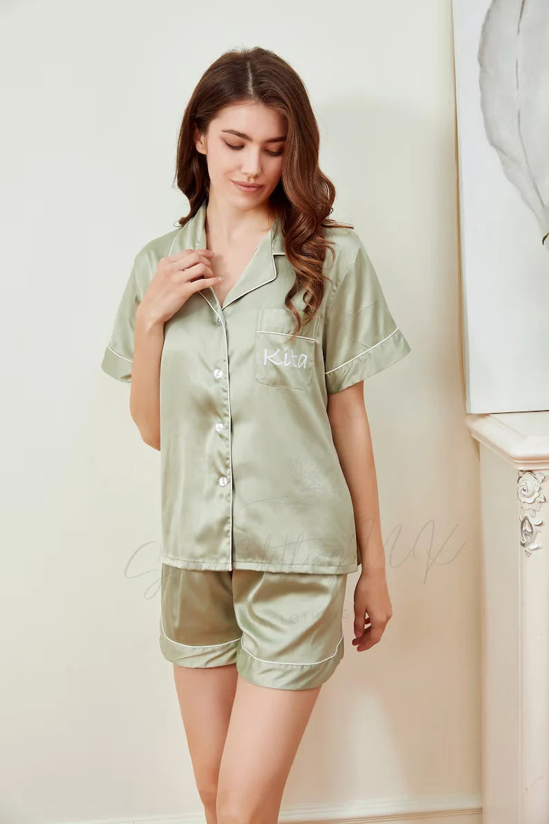 Luxury Rayon Short Pajama Set for Women