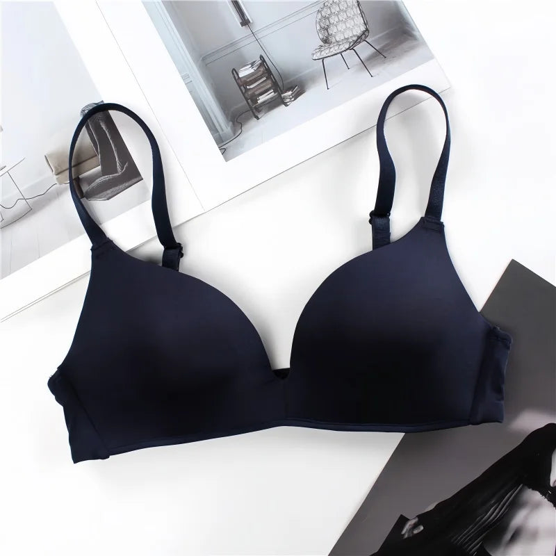 Seamless Push Up Padded Bra