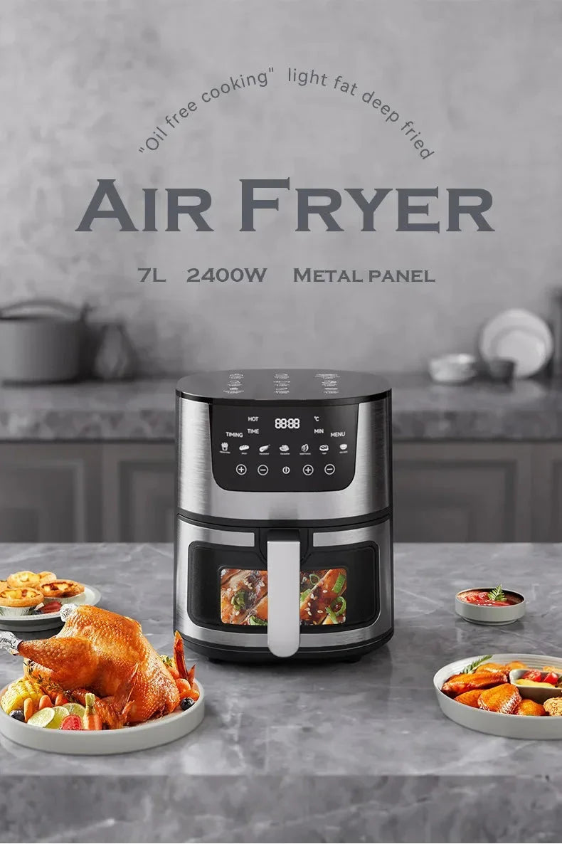 7L Electric Air Fryer Smart Multi-function Hot Convection Oven The Max Mall