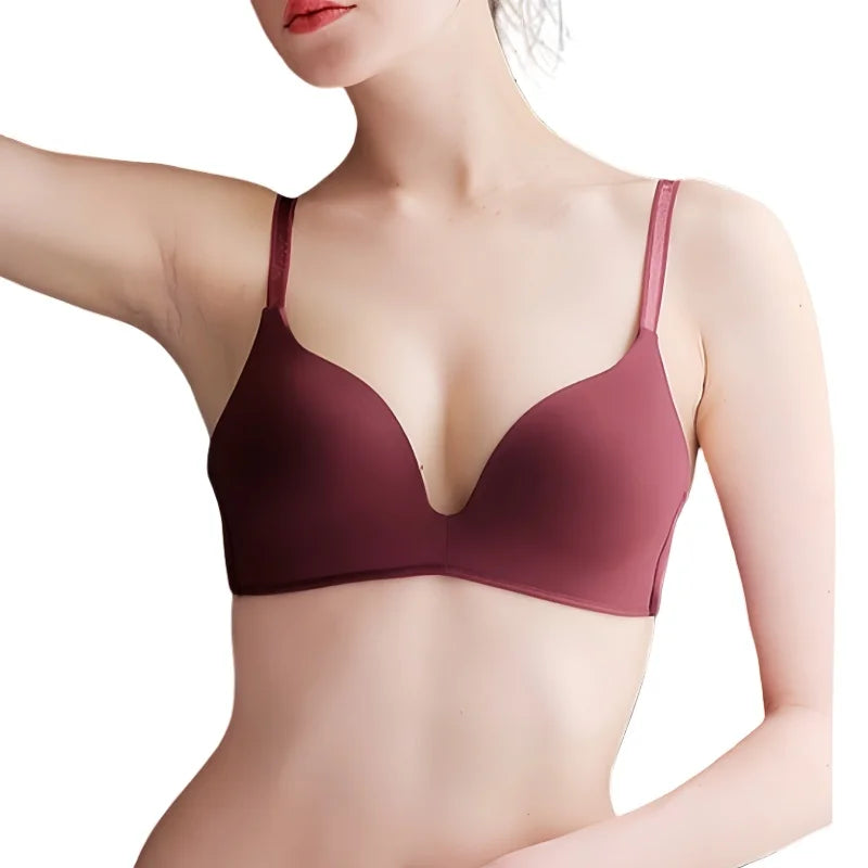 Seamless Push Up Padded Bra