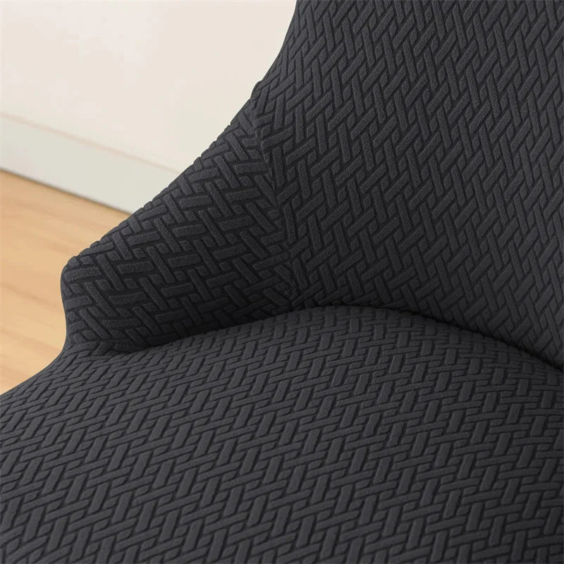 Yupartex Stretch Chair Cover - Jacquard Spandex Slipcover The Max Mall