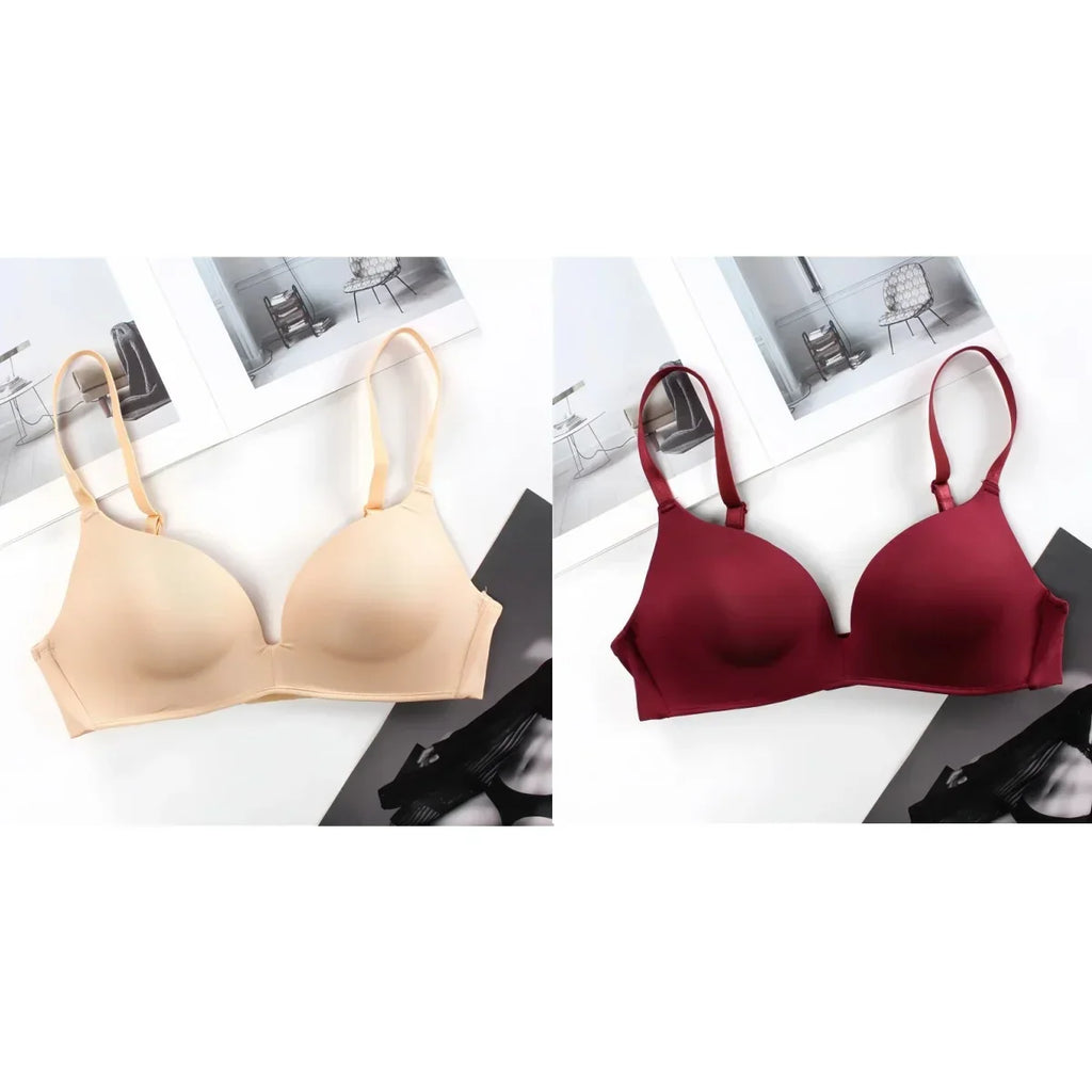 Seamless Push Up Padded Bra