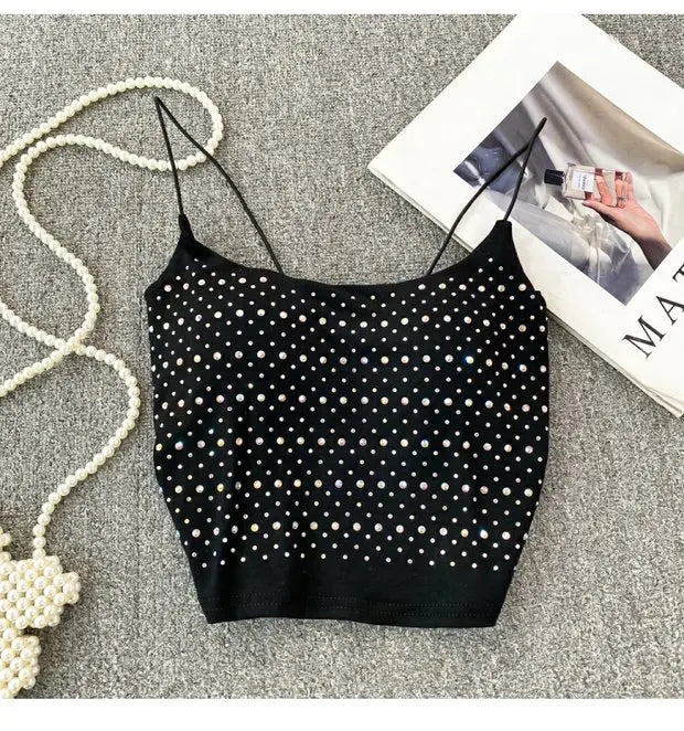 Women's Backless Tank Top - Pure Desire Slim Fit Bustier Base Layer for Ages 18-24