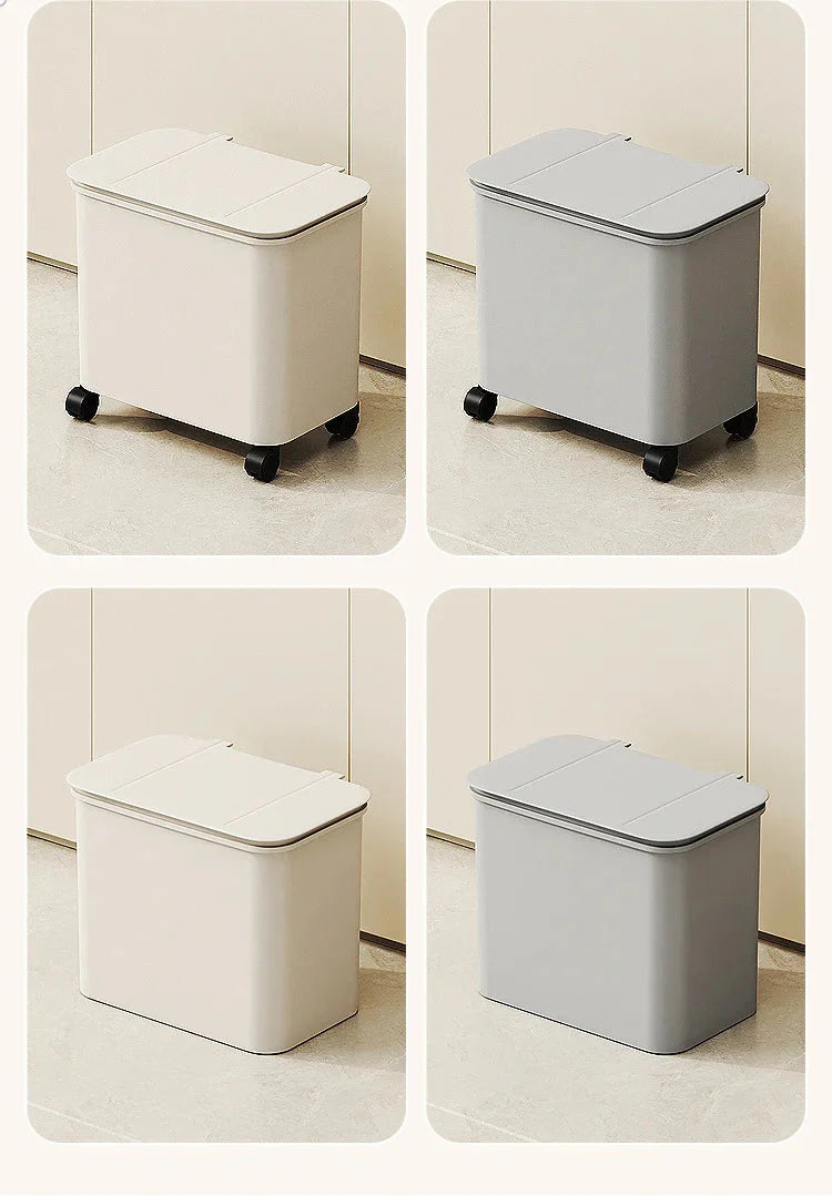 3 Layers Durability Plastic Waste Container with Modern Look The Max Mall