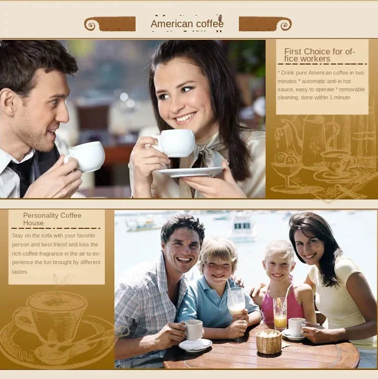 household mini American drip coffee maker tea maker The Max Mall