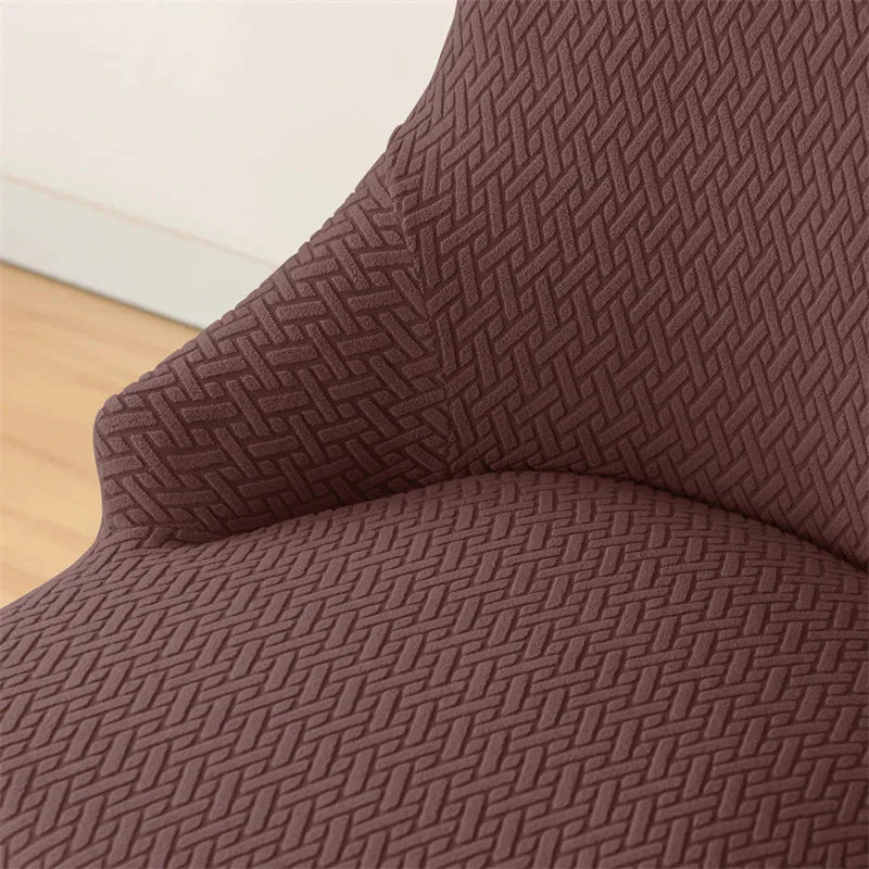Yupartex Stretch Chair Cover - Jacquard Spandex Slipcover The Max Mall