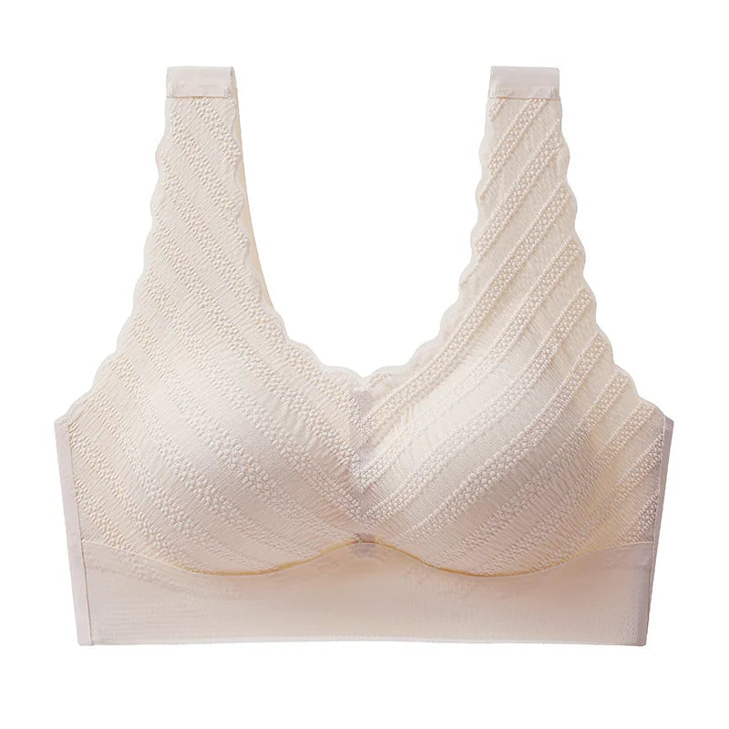 Seamless Wireless Push-Up Bra