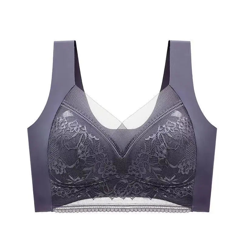 Womens Lace Bra Perspective Bralette Push Up