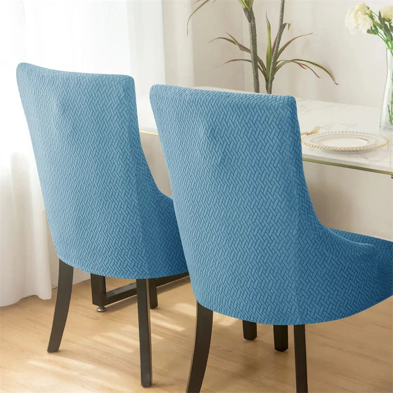 Yupartex Stretch Chair Cover - Jacquard Spandex Slipcover The Max Mall