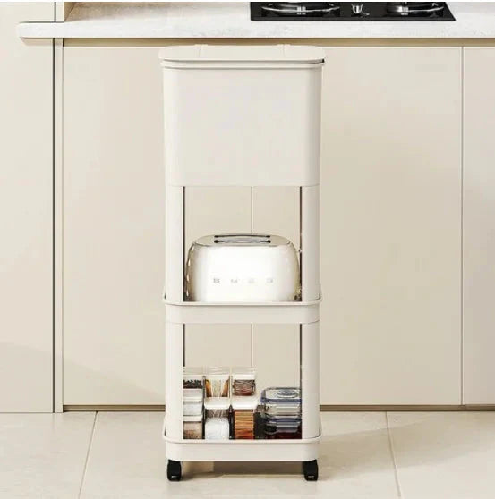 3 Layers Durability Plastic Waste Container with Modern Look The Max Mall