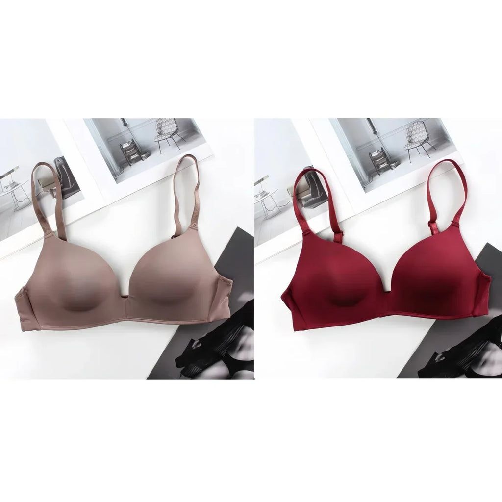 Seamless Push Up Padded Bra