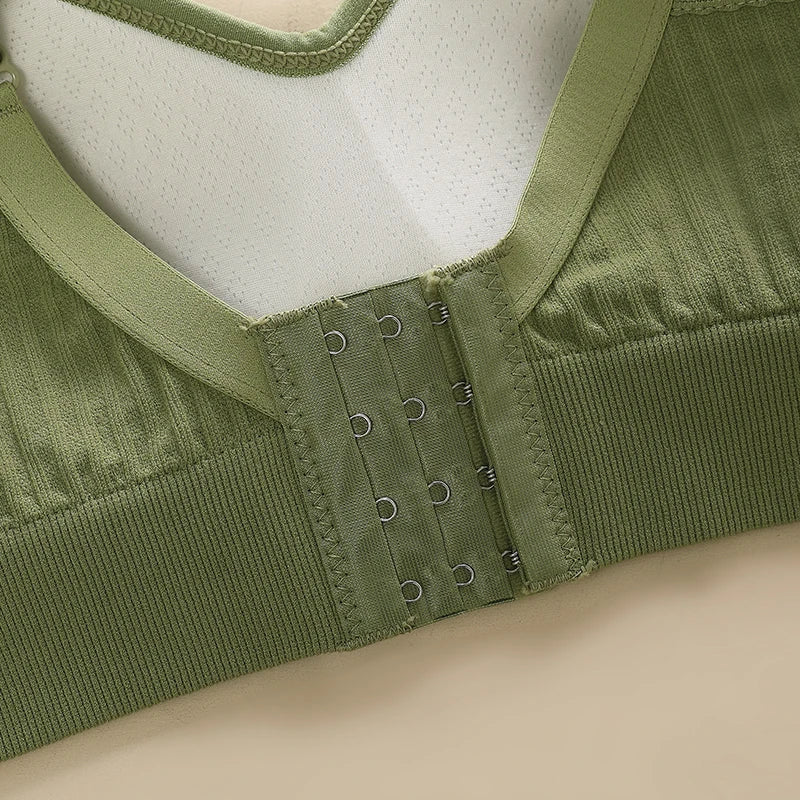 Women's Wireless Seamless Bra & Brief Set - 3/4 Cup Everyday Lingerie M-2XL