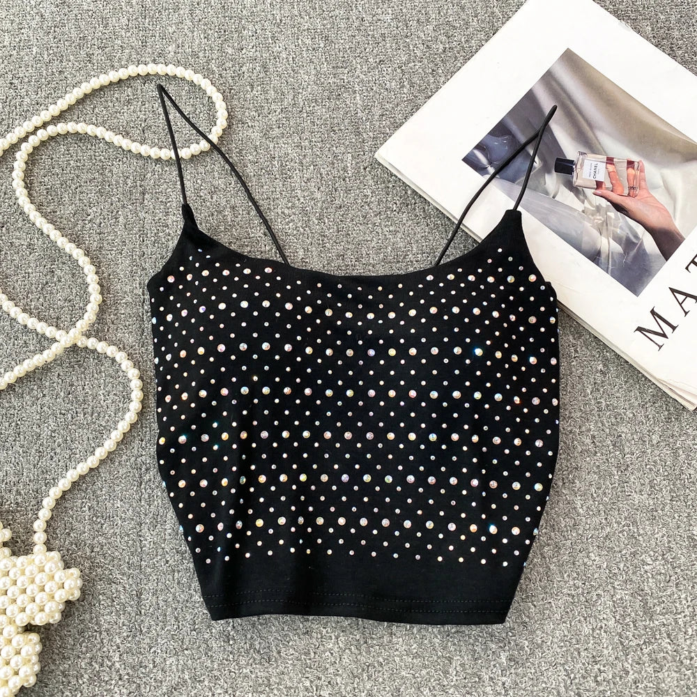 Women's Backless Tank Top - Pure Desire Slim Fit Bustier Base Layer for Ages 18-24