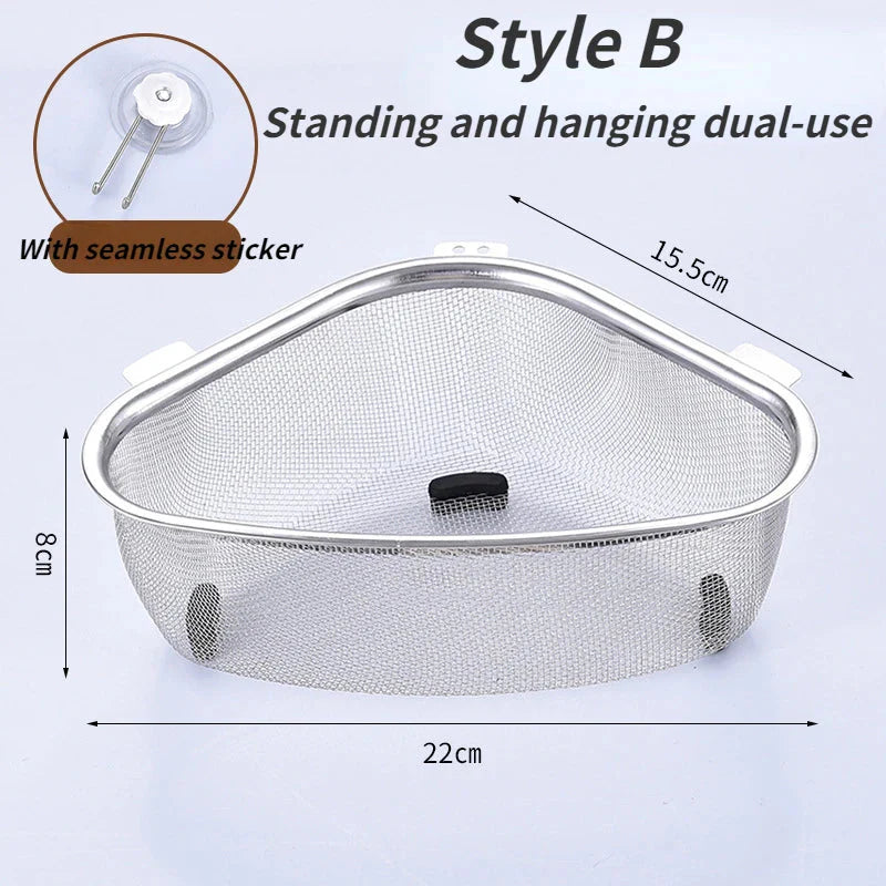 Kitchen Sink Corner Drain Strainer The Max Mall