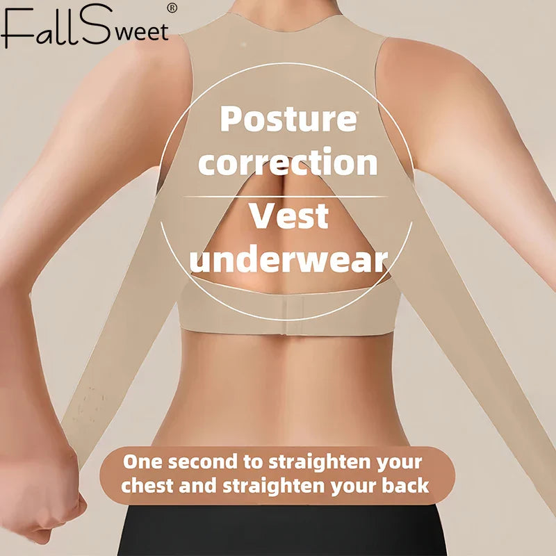 FallSweet Wireless Posture Correction Bra for Women