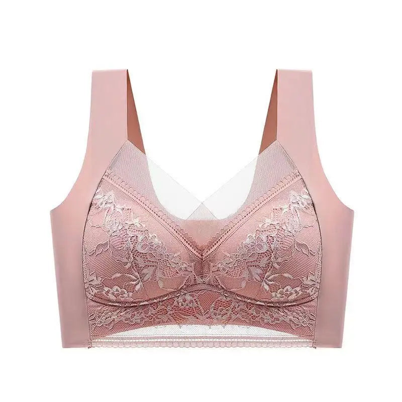 Womens Lace Bra Perspective Bralette Push Up