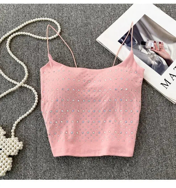 Women's Backless Tank Top - Pure Desire Slim Fit Bustier Base Layer for Ages 18-24