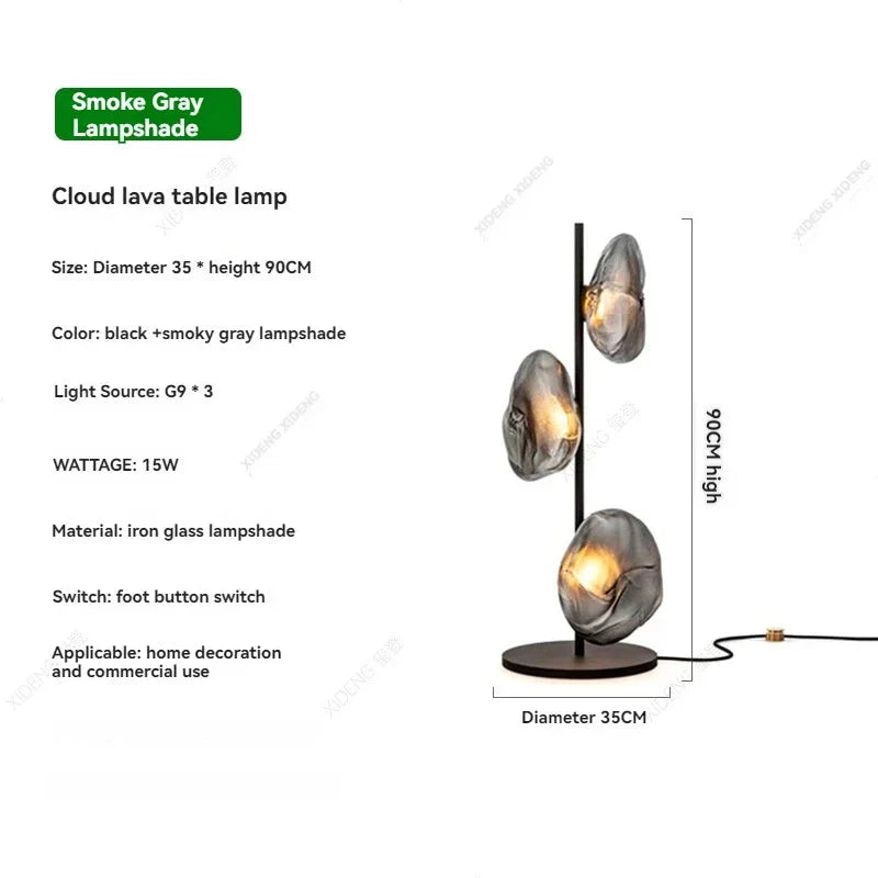 Artpad Italian Glass Floor Lamp Artpad