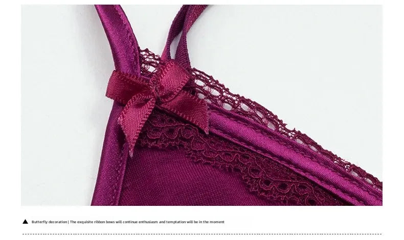 Women's Plus Size Modal Nightdress - Sexy V-Neck Sleeveless Lace Trim Spring Summer Sleepwear