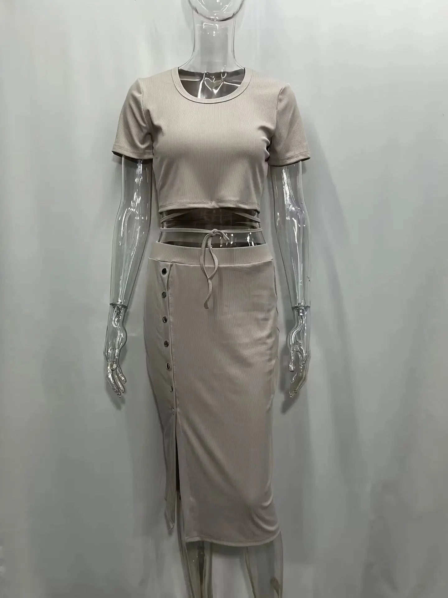 ELLGSSG Sexy Club Dress - Sheath Mid-Calf ELLGSSG